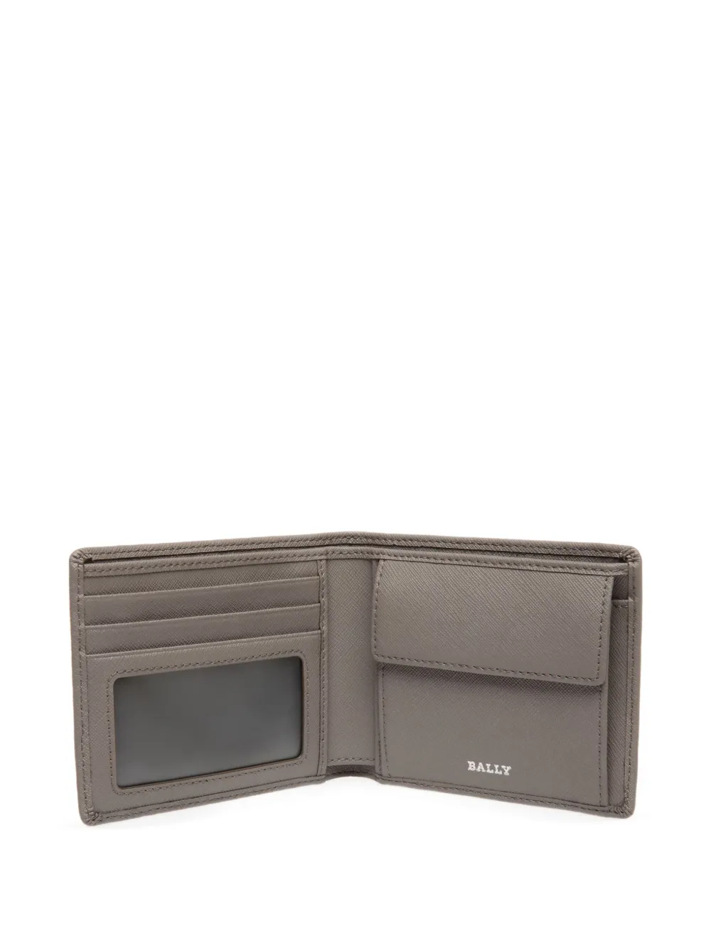 Bally Embossed Leather Wallet In Multi