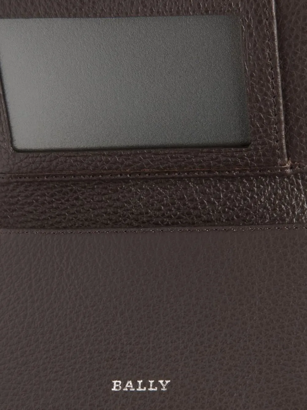 Bally Pasjeshouder met reliëf Bruin