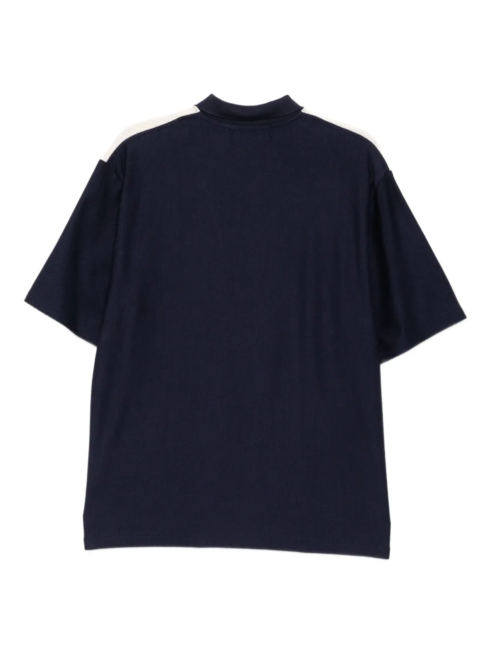 Palmes Poloshirt met rits - Blauw