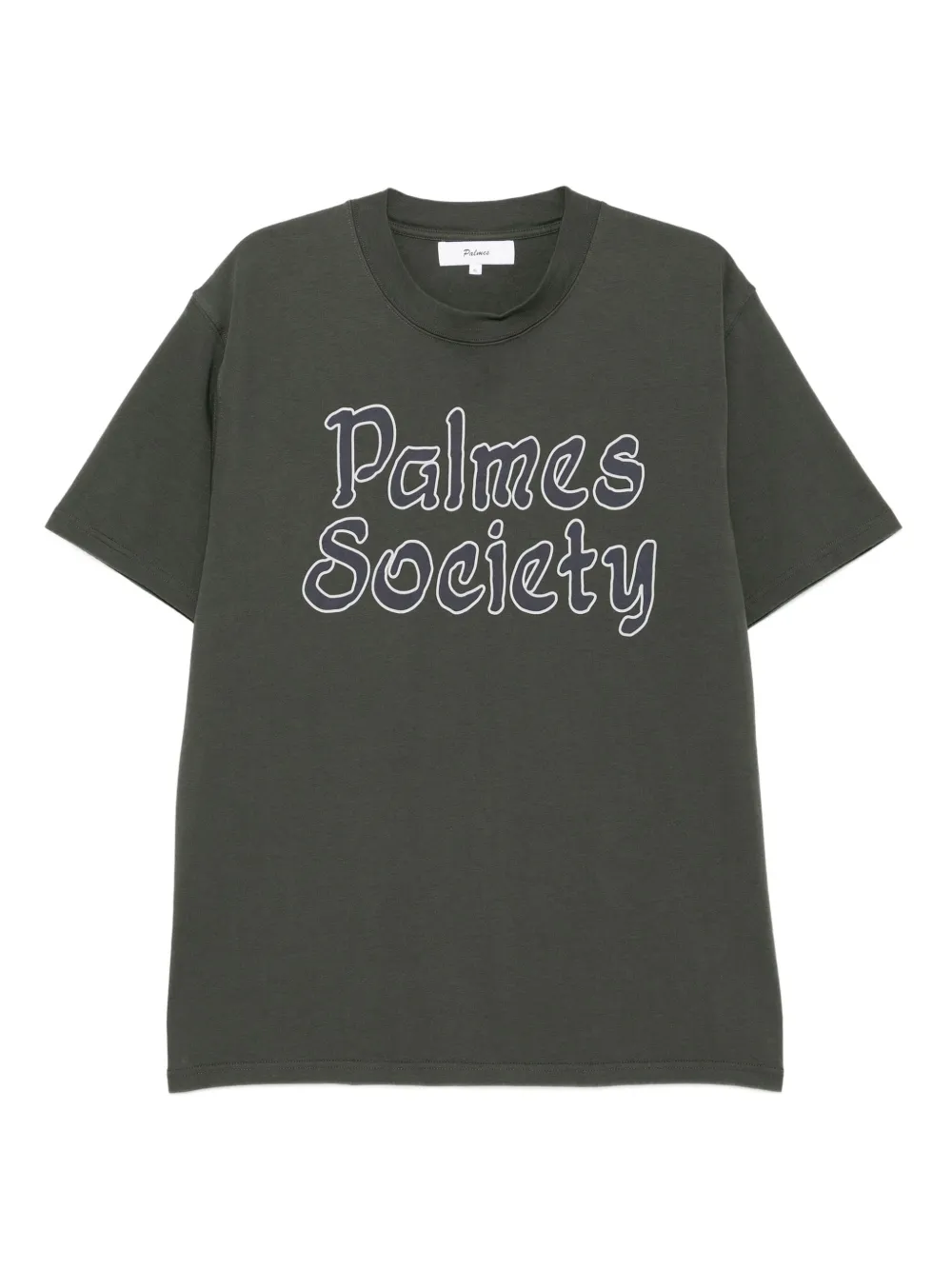 Palmes Society T-shirt Grijs