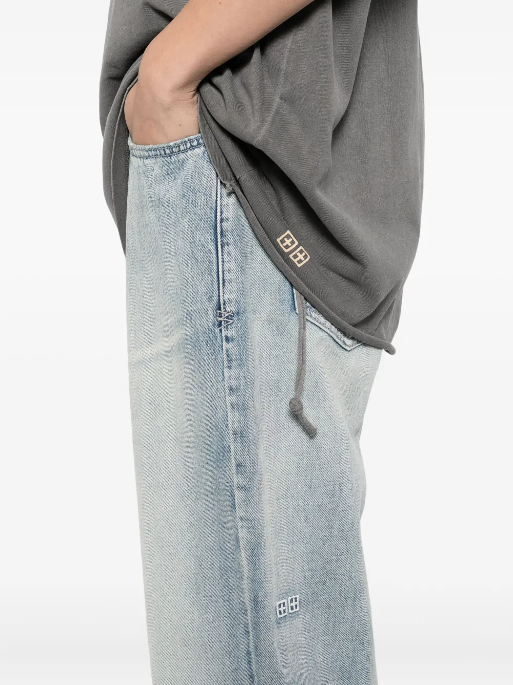 Ksubi Anti K Punk jeans Blauw
