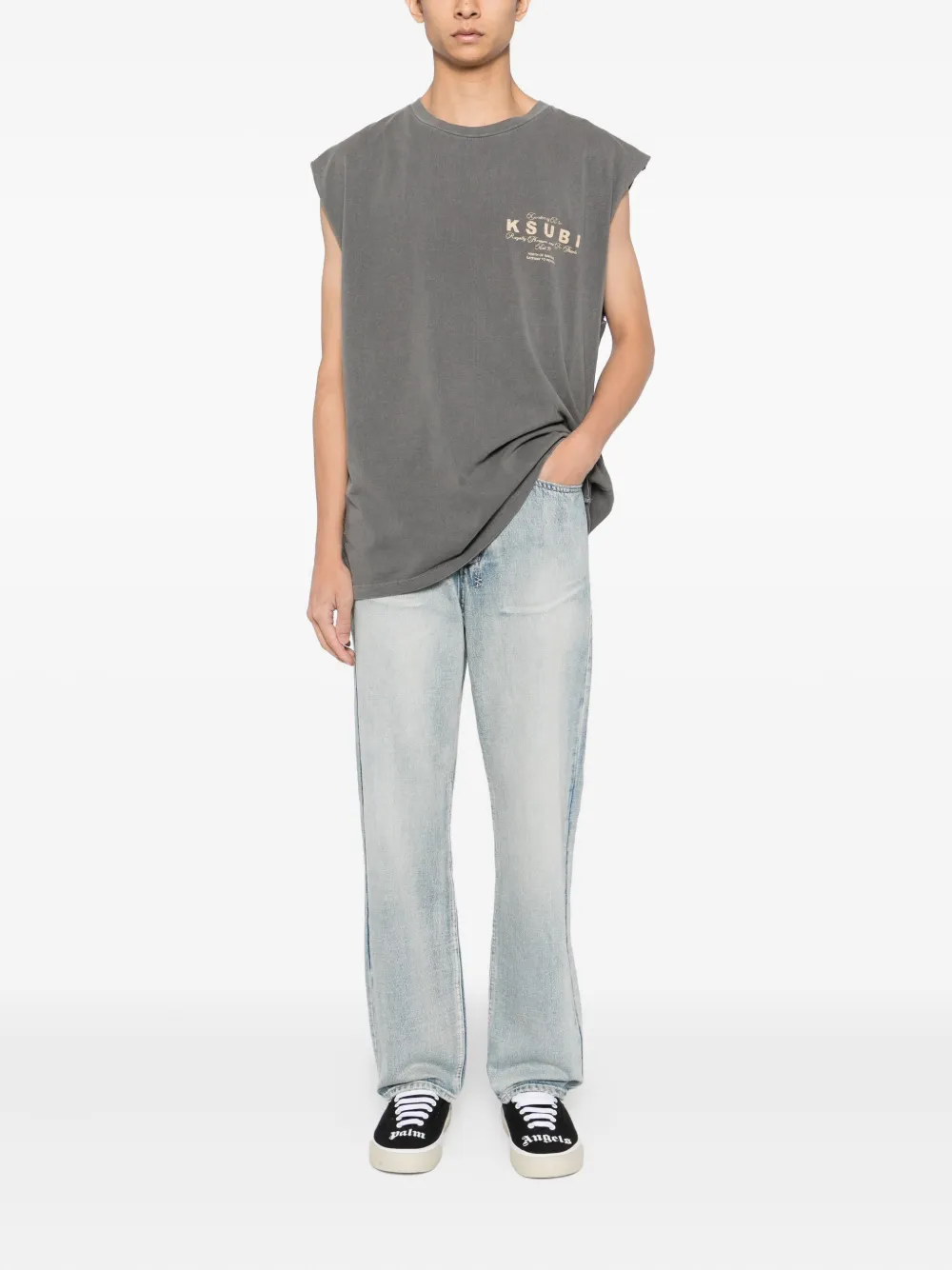 Ksubi Anti K Punk jeans Blauw