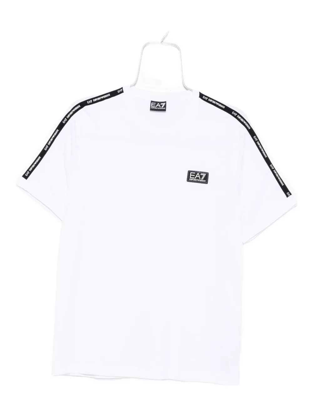 Ea7 Emporio Armani T-shirt Man In White
