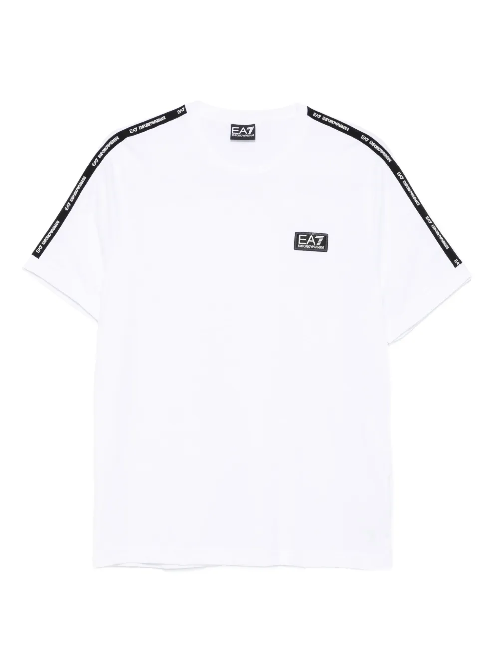Ea7 Emporio Armani Katoenen T-shirt Wit