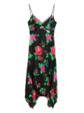NISSA backless midi dress - Black