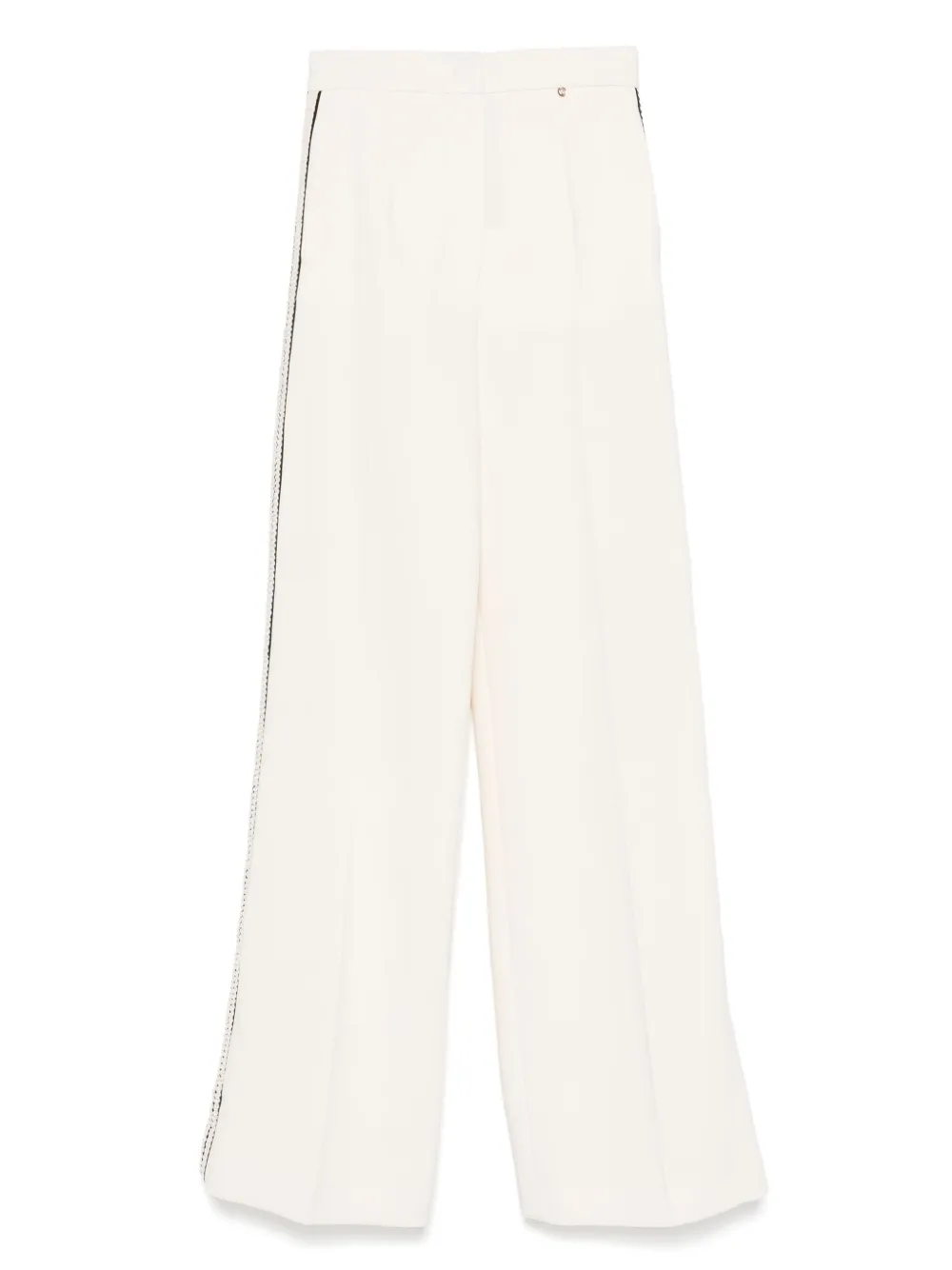 NISSA side-stripe trousers | Neutrals | Image 1