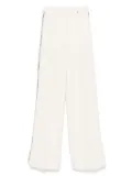 NISSA side-stripe trousers - Neutrals