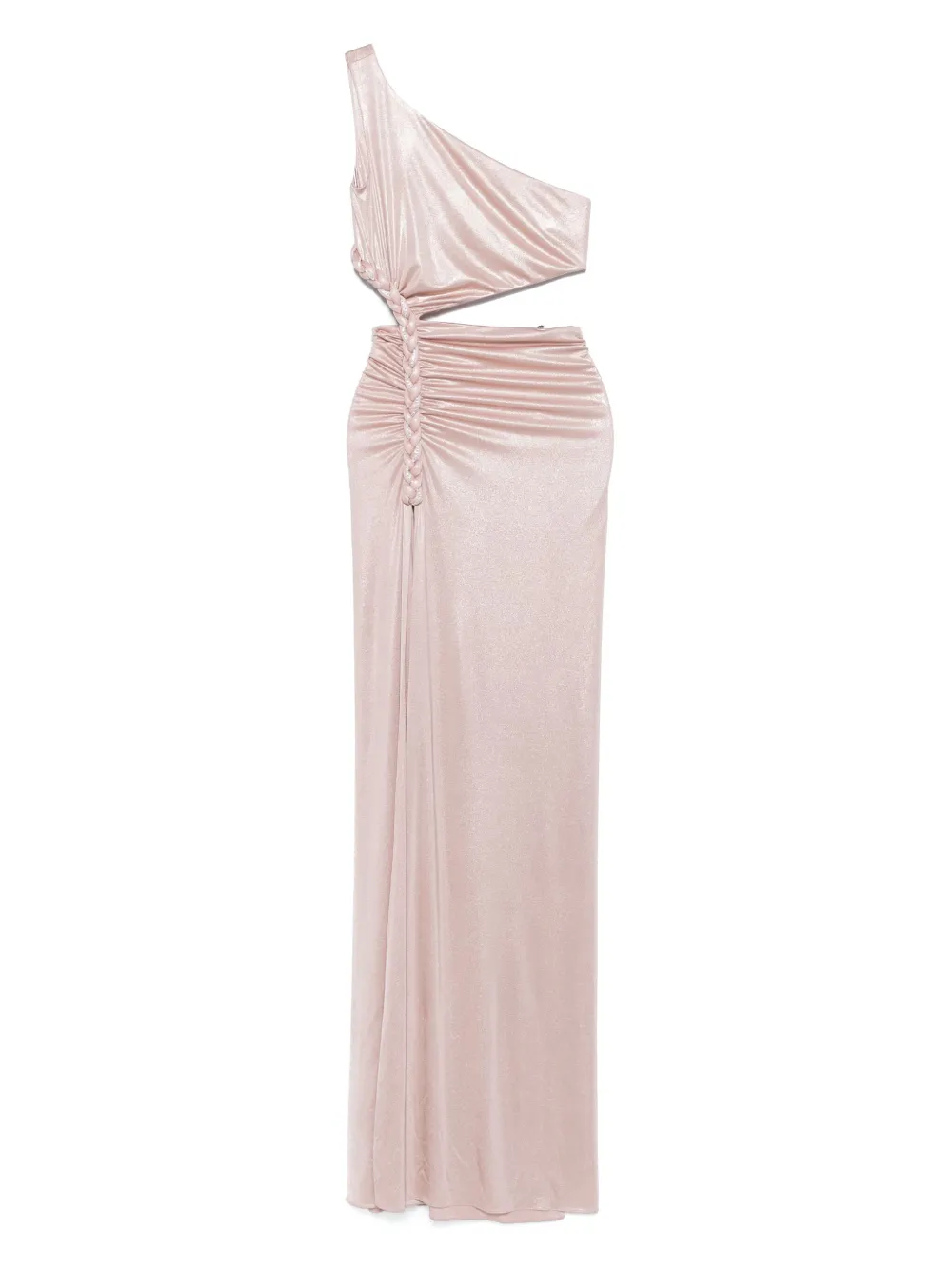 NISSA open-back ruched maxi dress | rosado | Image 1