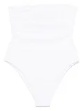 MC2 Saint Barth broderie-anglaise one-piece - White