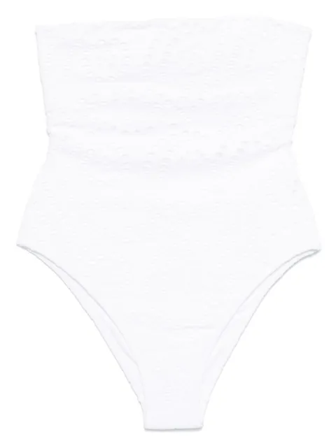 MC2 Saint Barth broderie-anglaise one-piece