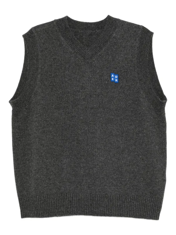 Ader Error ニットベスト | グレー | FARFETCH JP