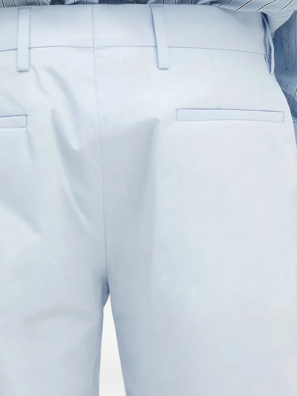 Paul Smith Shorts met platte voorkant Blauw