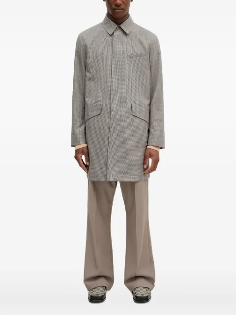 Paul Smith houndstooth-pattern coat