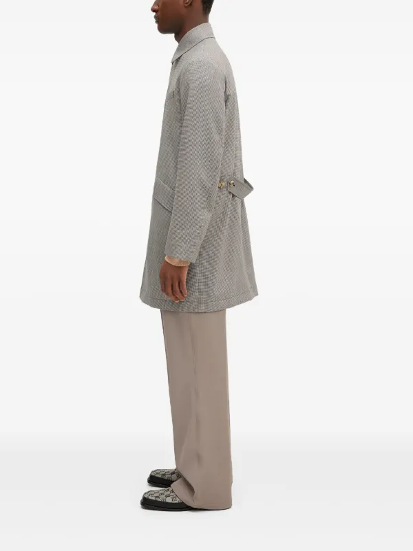 ポールスミス ハウンドトゥースチェスターコート Paul Smith ハウンドトゥース コート | グレー | FARFETCH JP