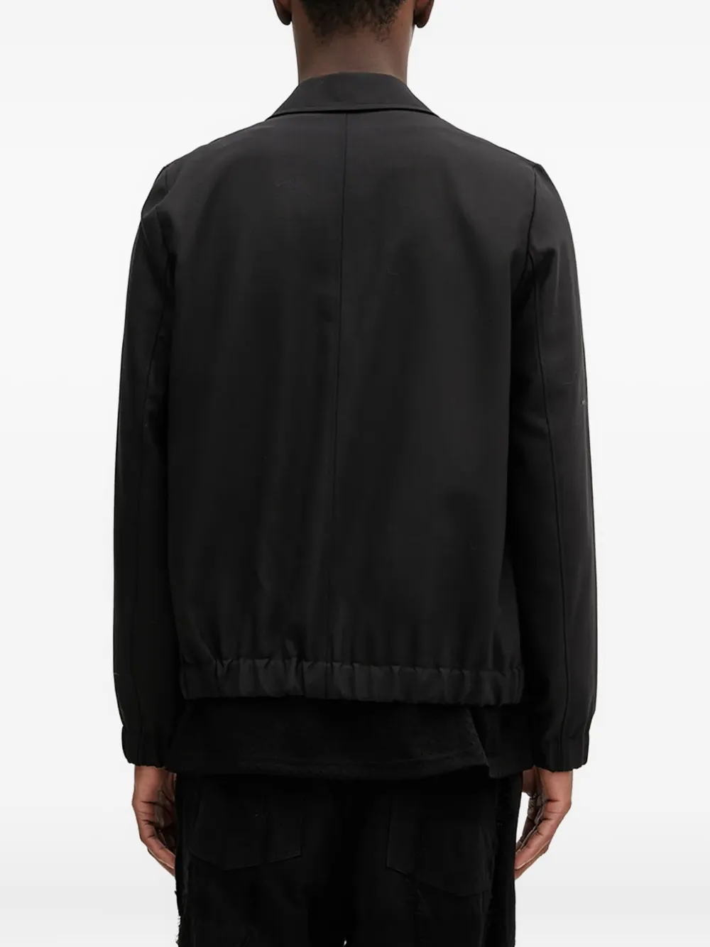 Paul Smith Wollen shirtjack Zwart