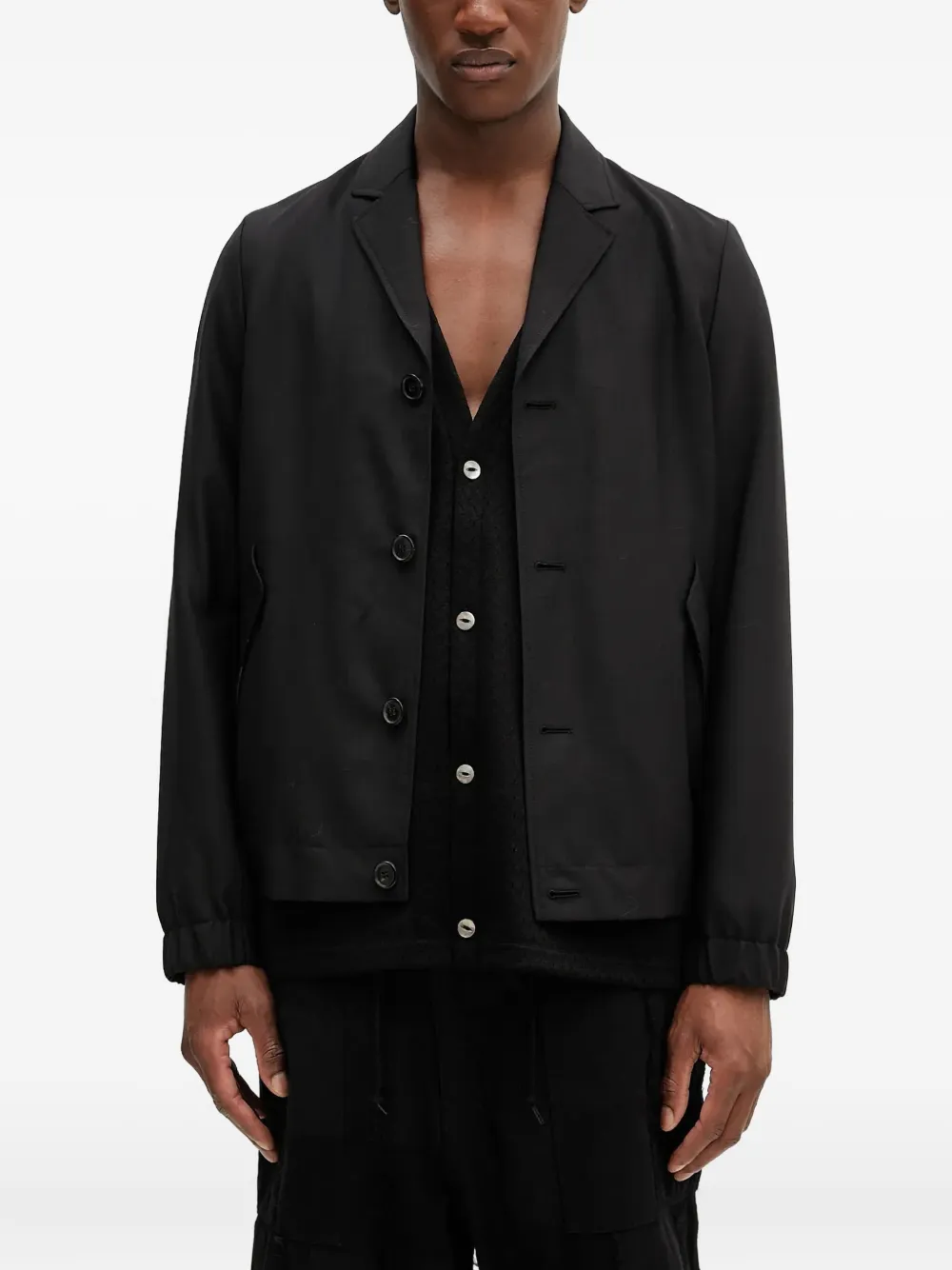 Paul Smith wool shirt jacket | Black | Image 1