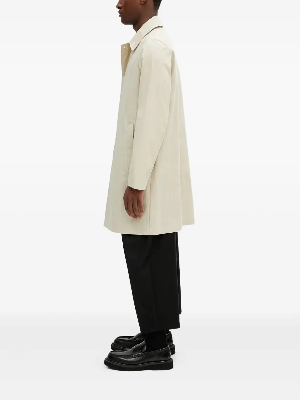 Paul Smith plain single-breasted coat | Single Breasted Coats | Image 2