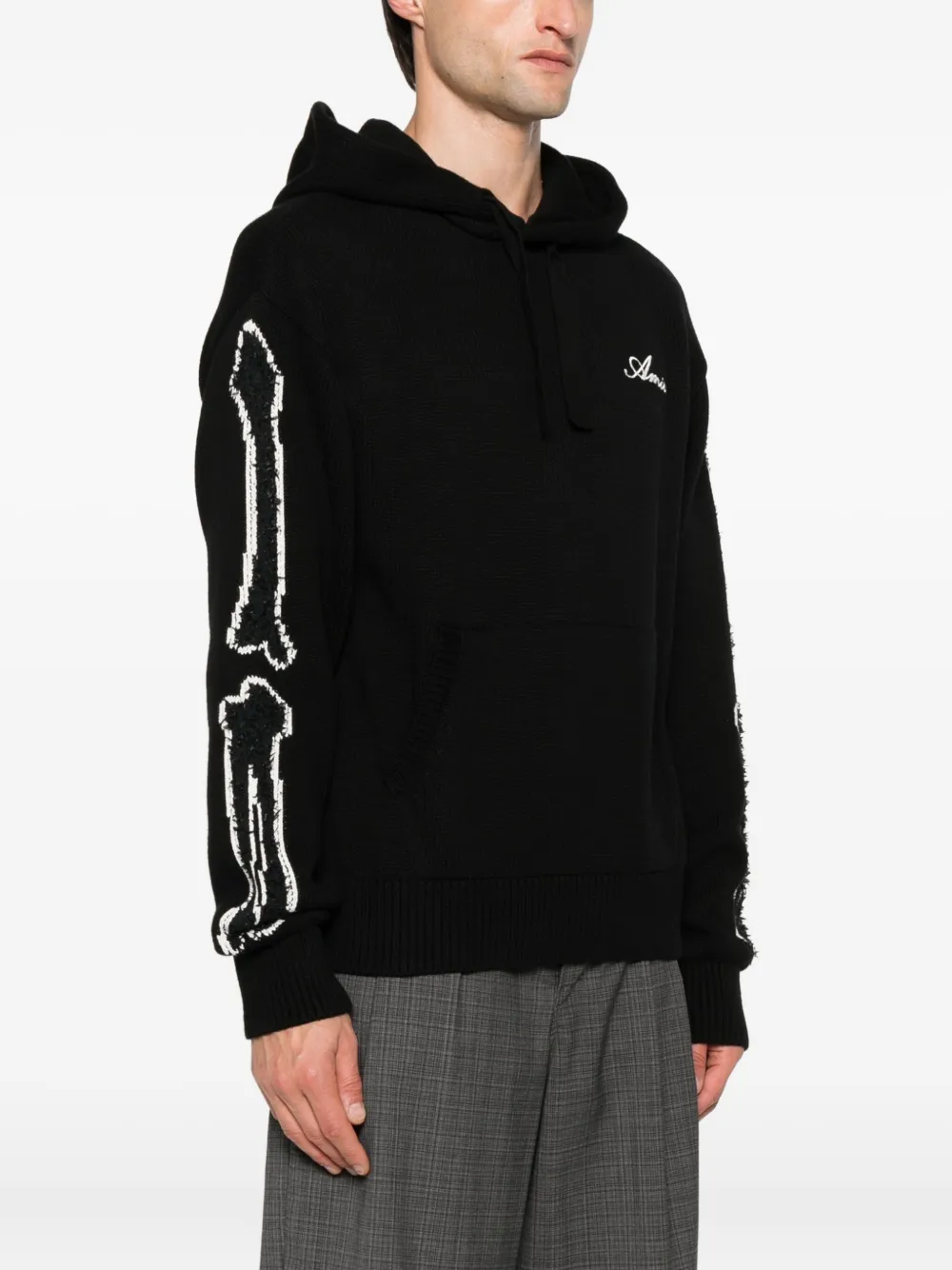 AMIRI Hoodie met print Zwart