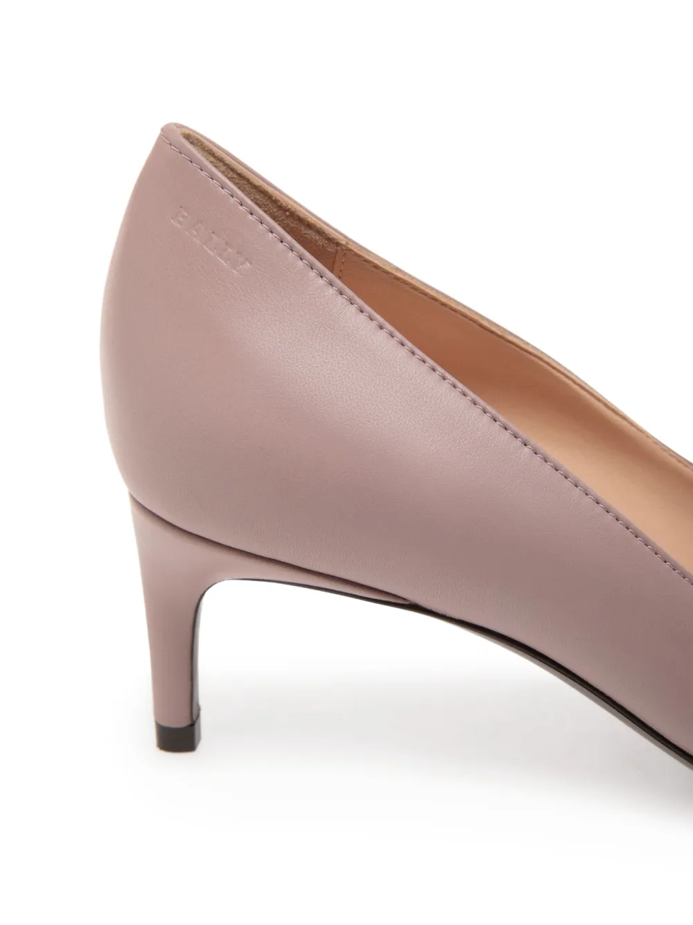 Bally leather pointed-toe pumps Pink