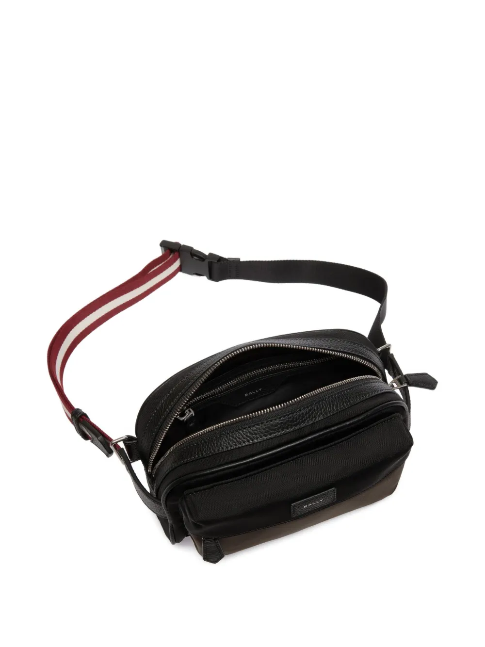 Bally logo-patch belt bag Zwart