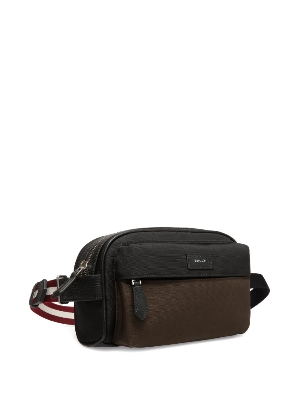Bally logo-patch belt bag Zwart