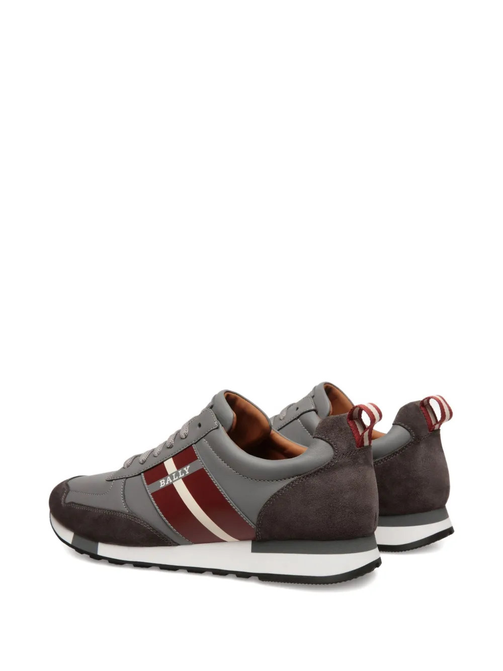 Bally Leren sneakers Grijs