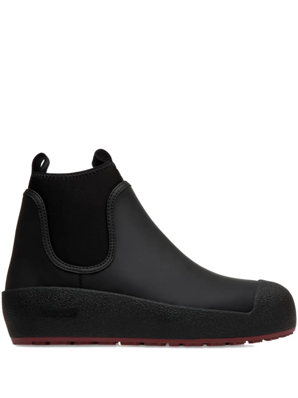 Bally Chelsea laarzen met elastisch vlak Zwart
