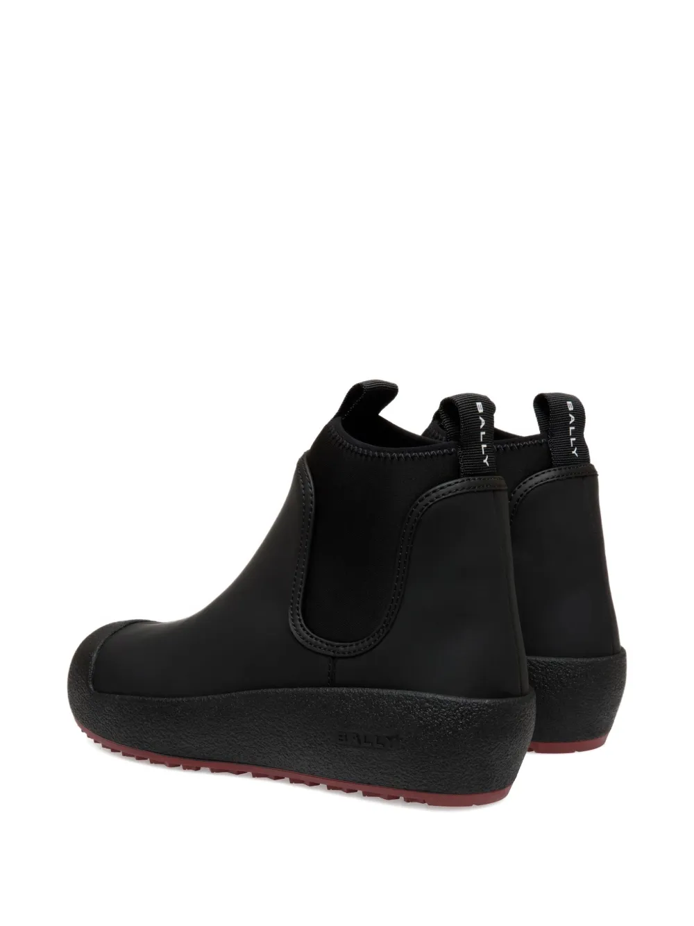 Bally Chelsea laarzen met elastisch vlak Zwart