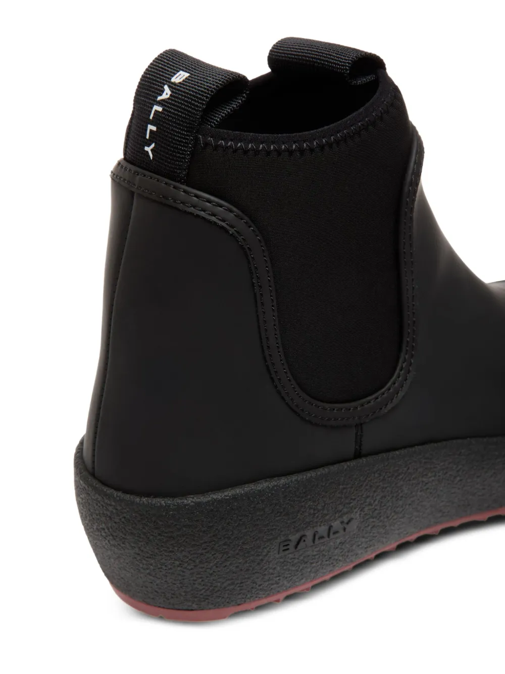 Bally Chelsea laarzen met elastisch vlak Zwart