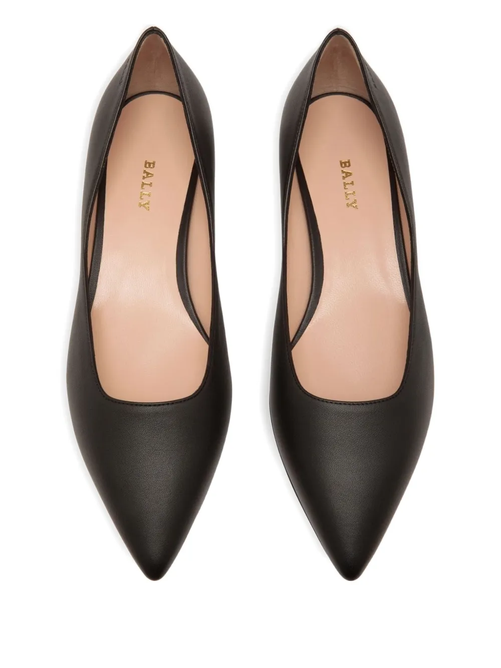 Bally Pumps met puntige neus Zwart