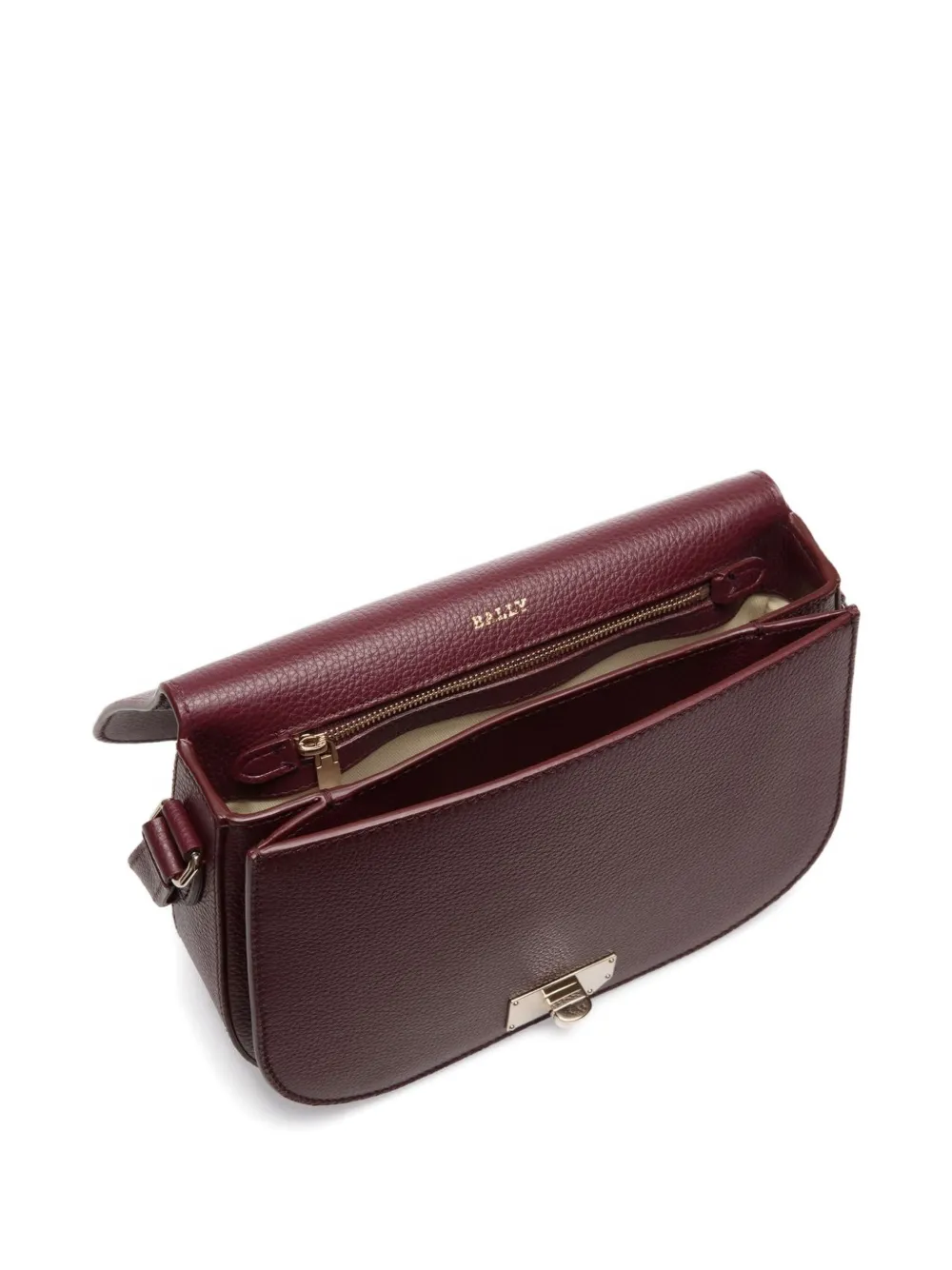 Bally leather cross body bag Rood