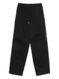 Herno drawstring-ankle track pants - Black