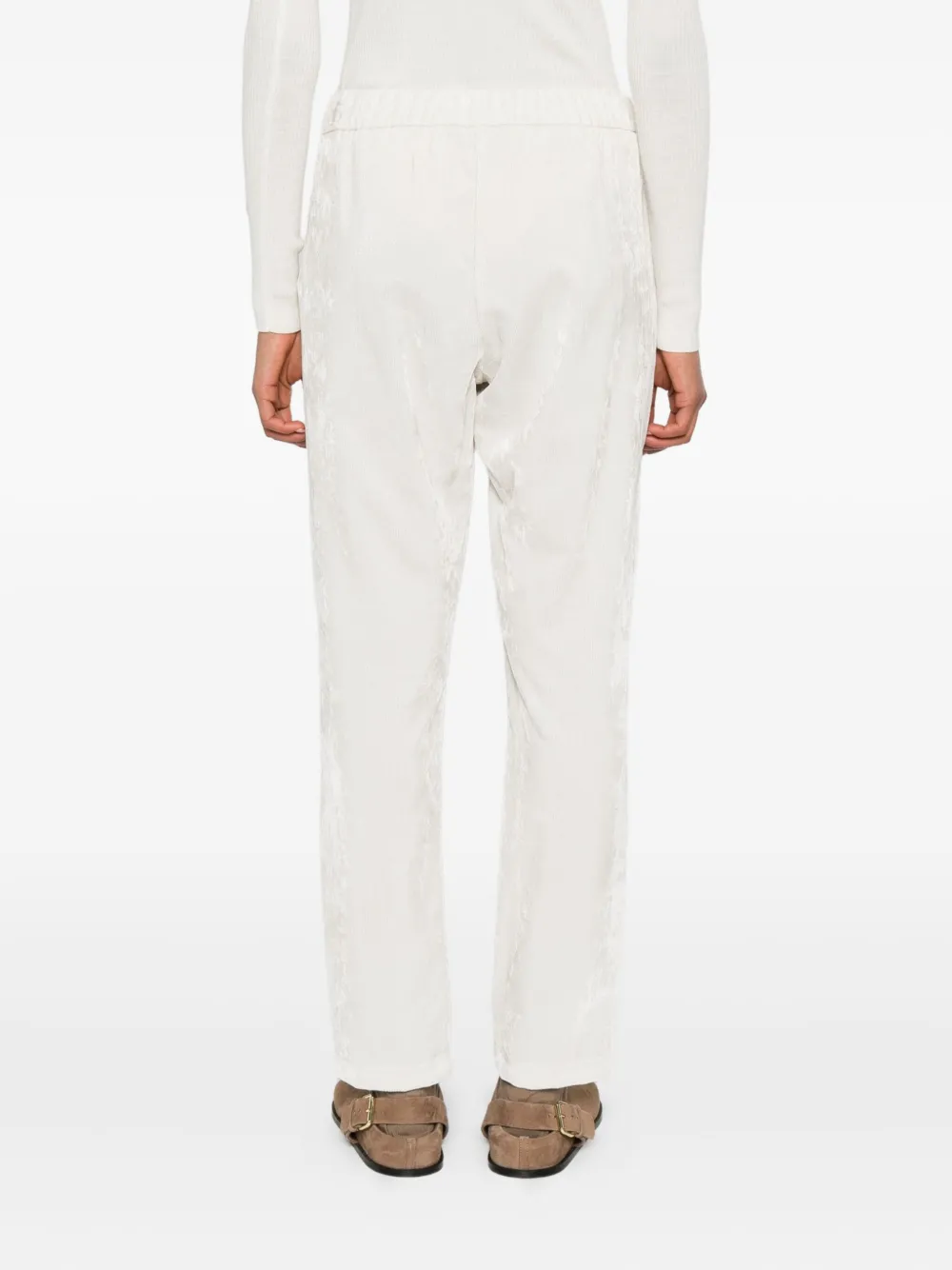 Herno Resort plooibroek met trekkoord Beige