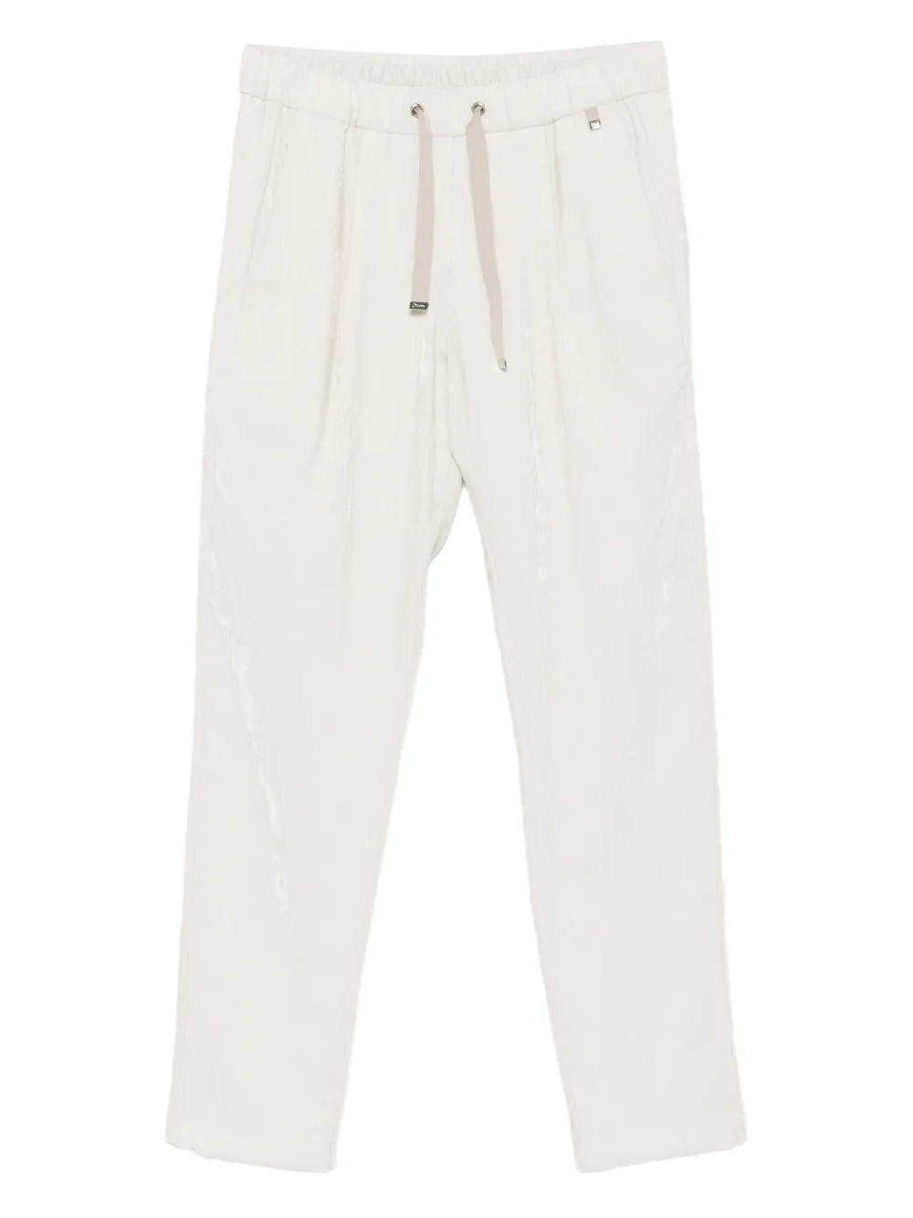 Herno Resort pleated drawstring trousers | Neutrals | Image 1