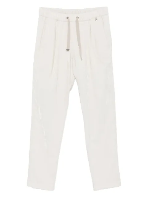 Herno Resort pleated drawstring trousers