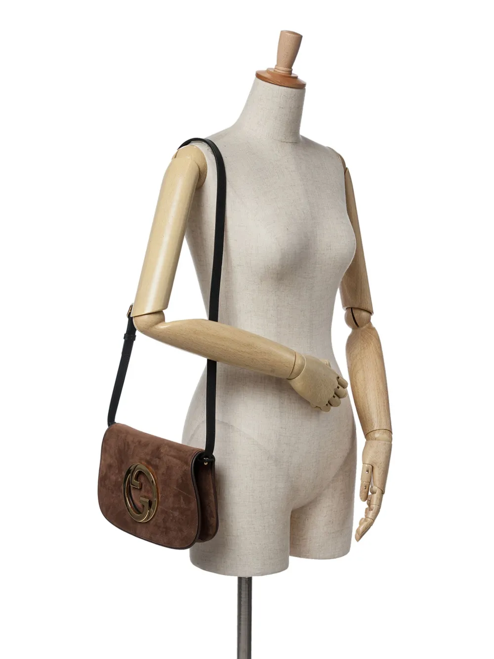 Gucci Pre-Owned 2016-2024 Suede Blondie shoulder bag | Pre-Owned | Image 2