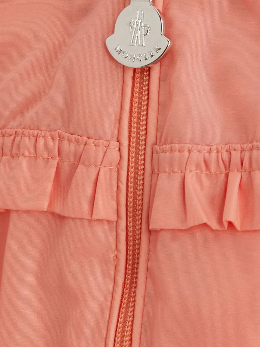 Moncler Enfant Bomberjack met rits Oranje