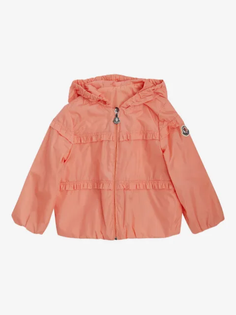 Moncler Enfant chamarra bomber con cierre
