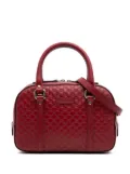 Gucci Pre-Owned 2016-2024 Small Microguccissima Bree satchel - Red