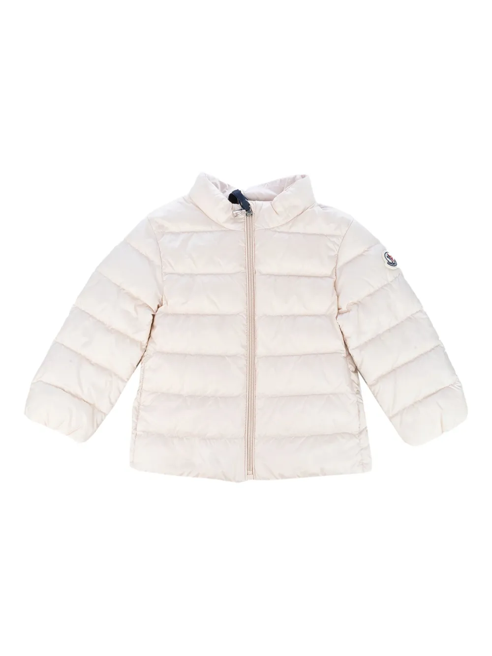 Moncler Enfant Gewatteerd donsjack Beige