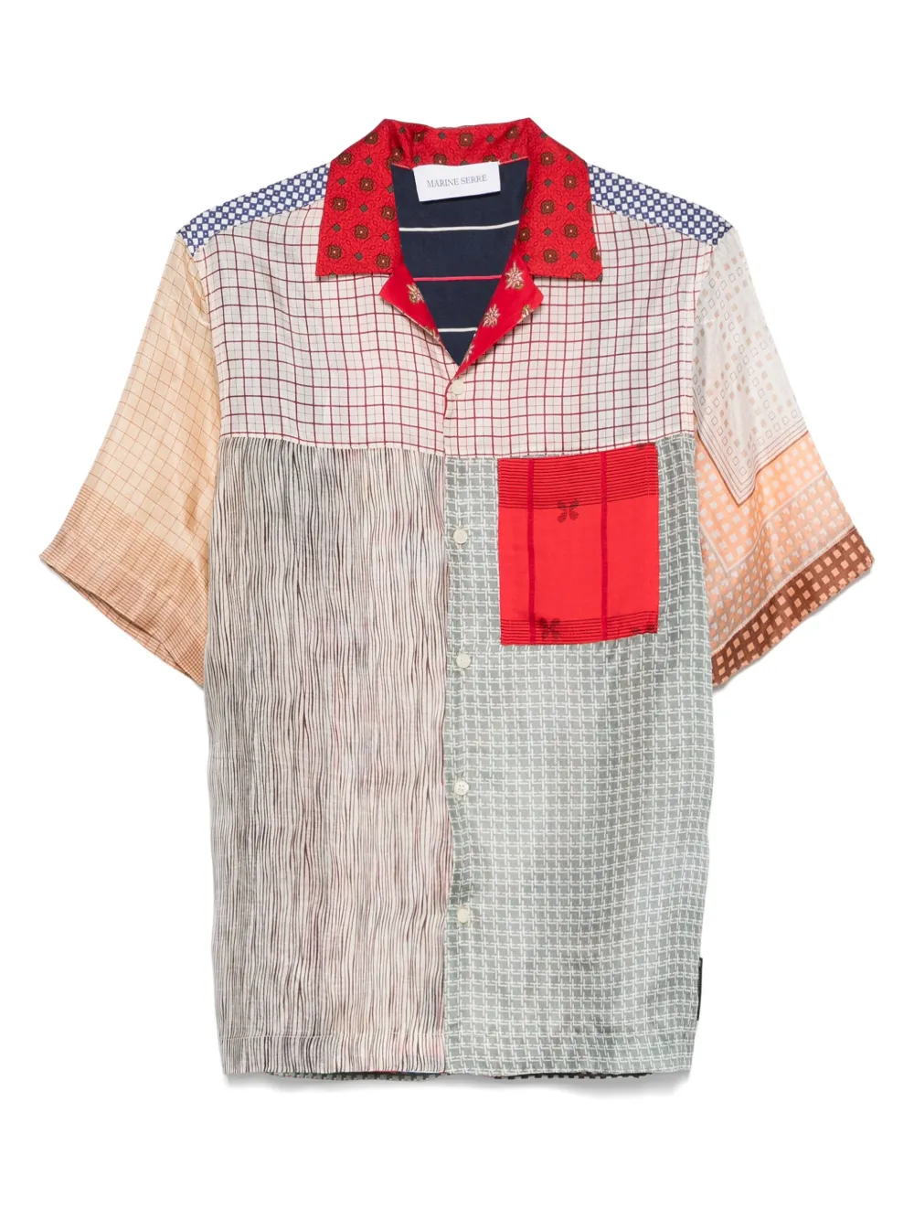 Marine Serre silk shirt