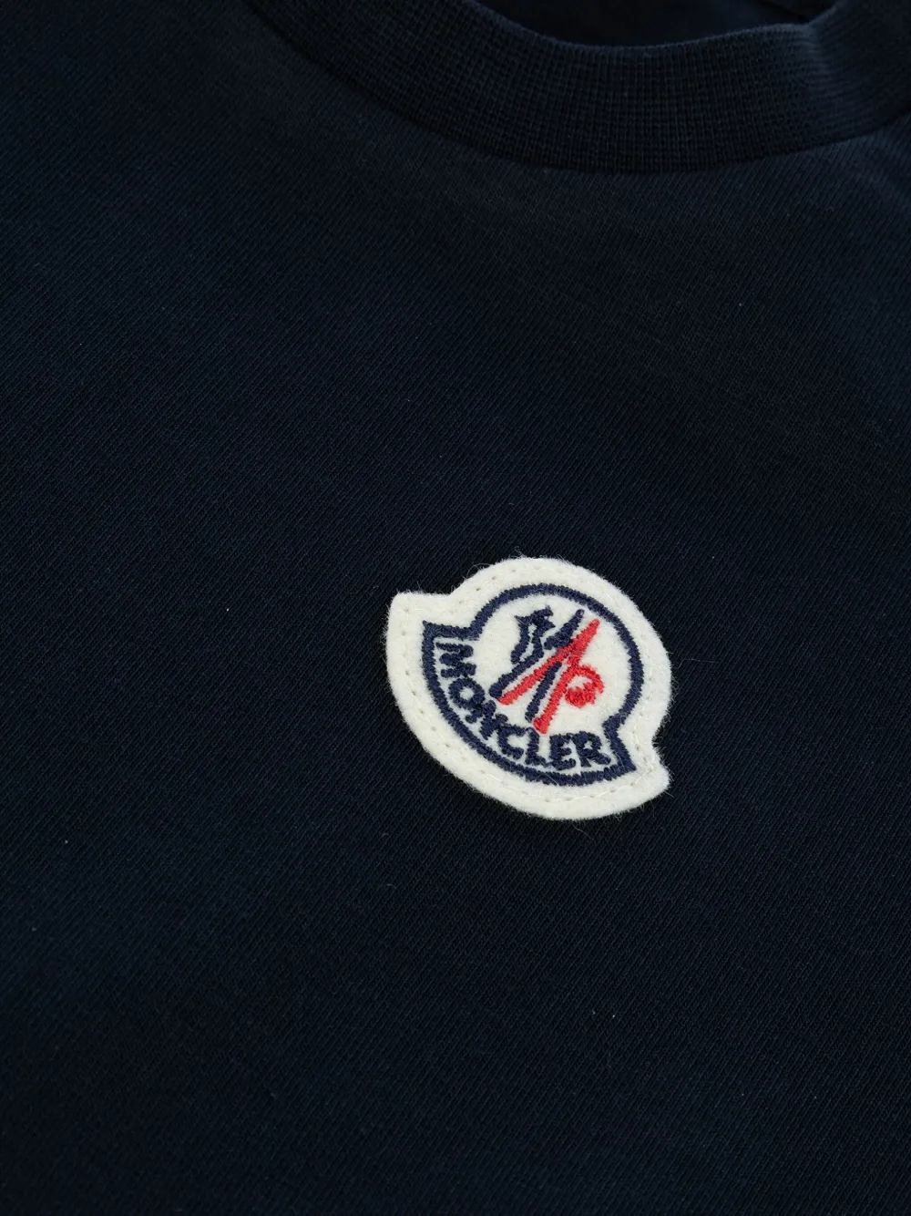 Moncler Enfant Jurk met ruches Blauw