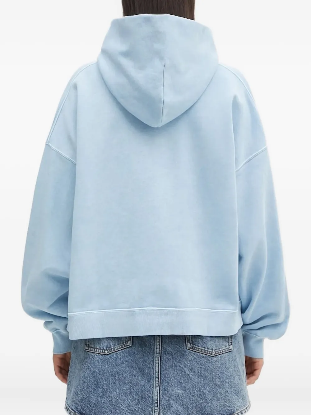 Carhartt WIP Benton hoodie met geborduurd logo Blauw