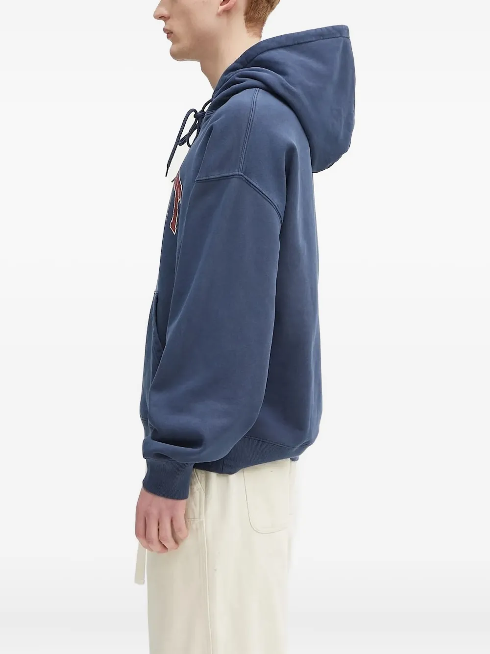 Carhartt WIP college-style logo hoodie Blauw