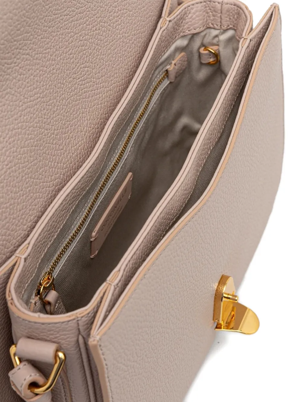 Coccinelle Dew schoudertas Beige