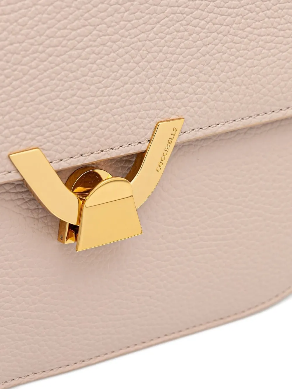Coccinelle Dew schoudertas Beige