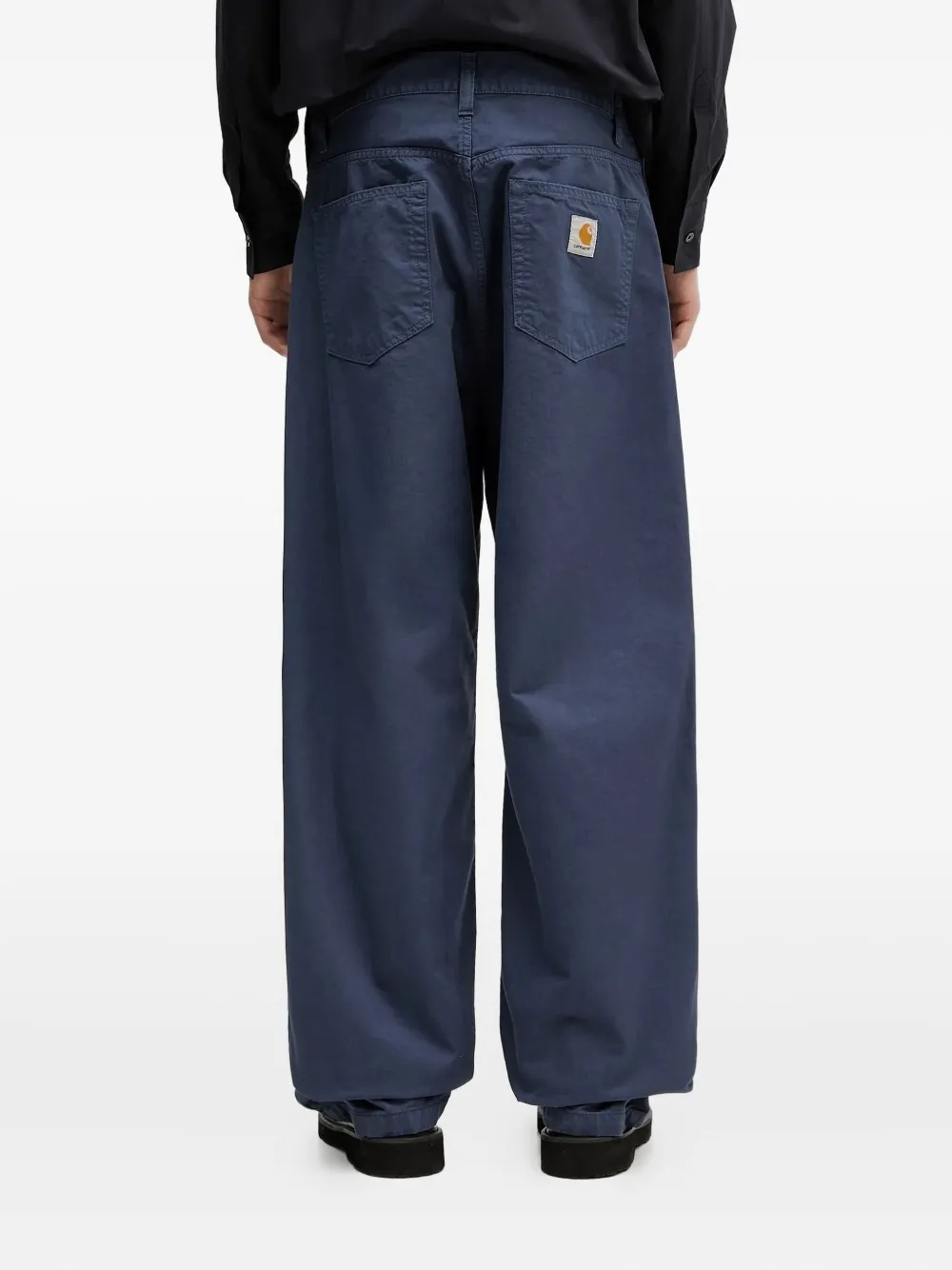 Carhartt WIP pocket-detail wide-leg trousers - Blauw