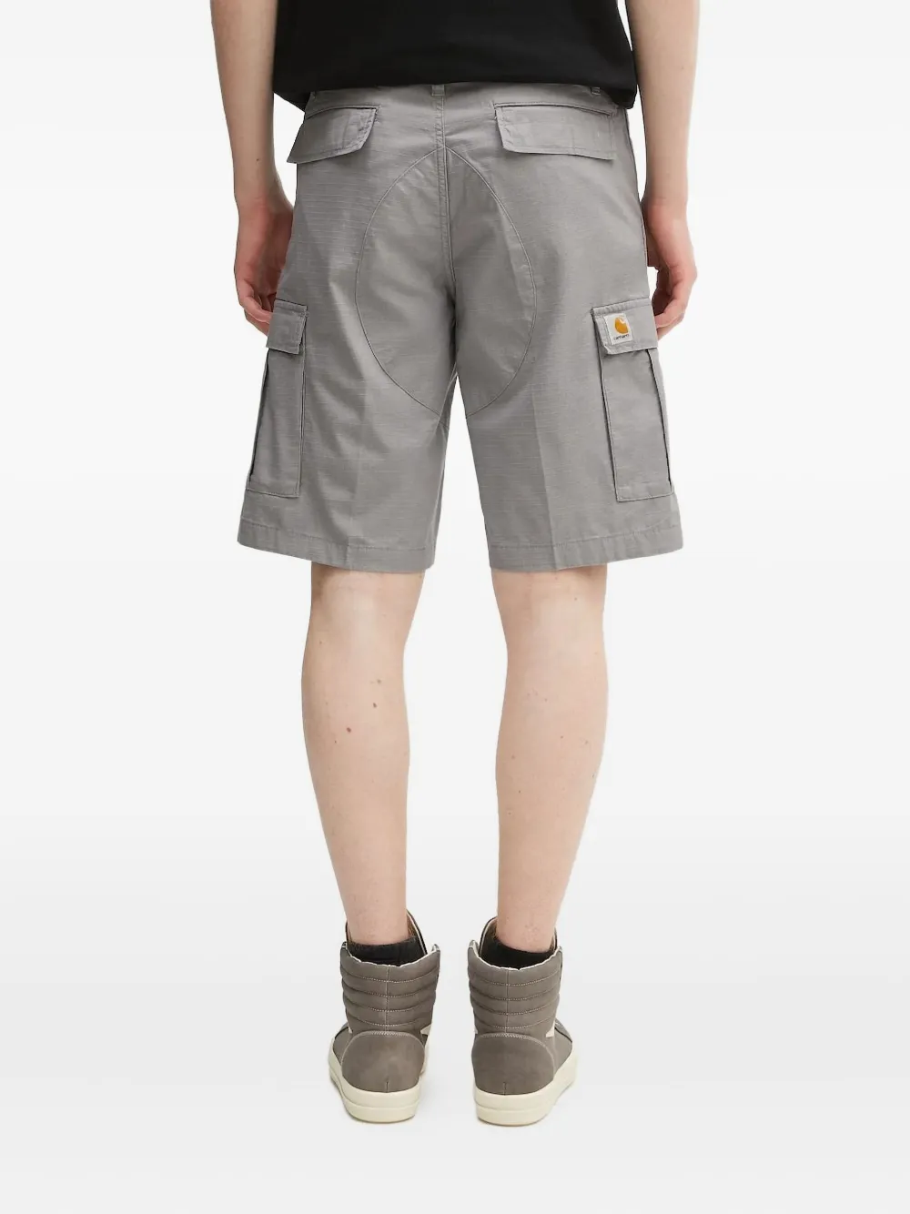 Carhartt WIP Shorts met cargo zak - Grijs