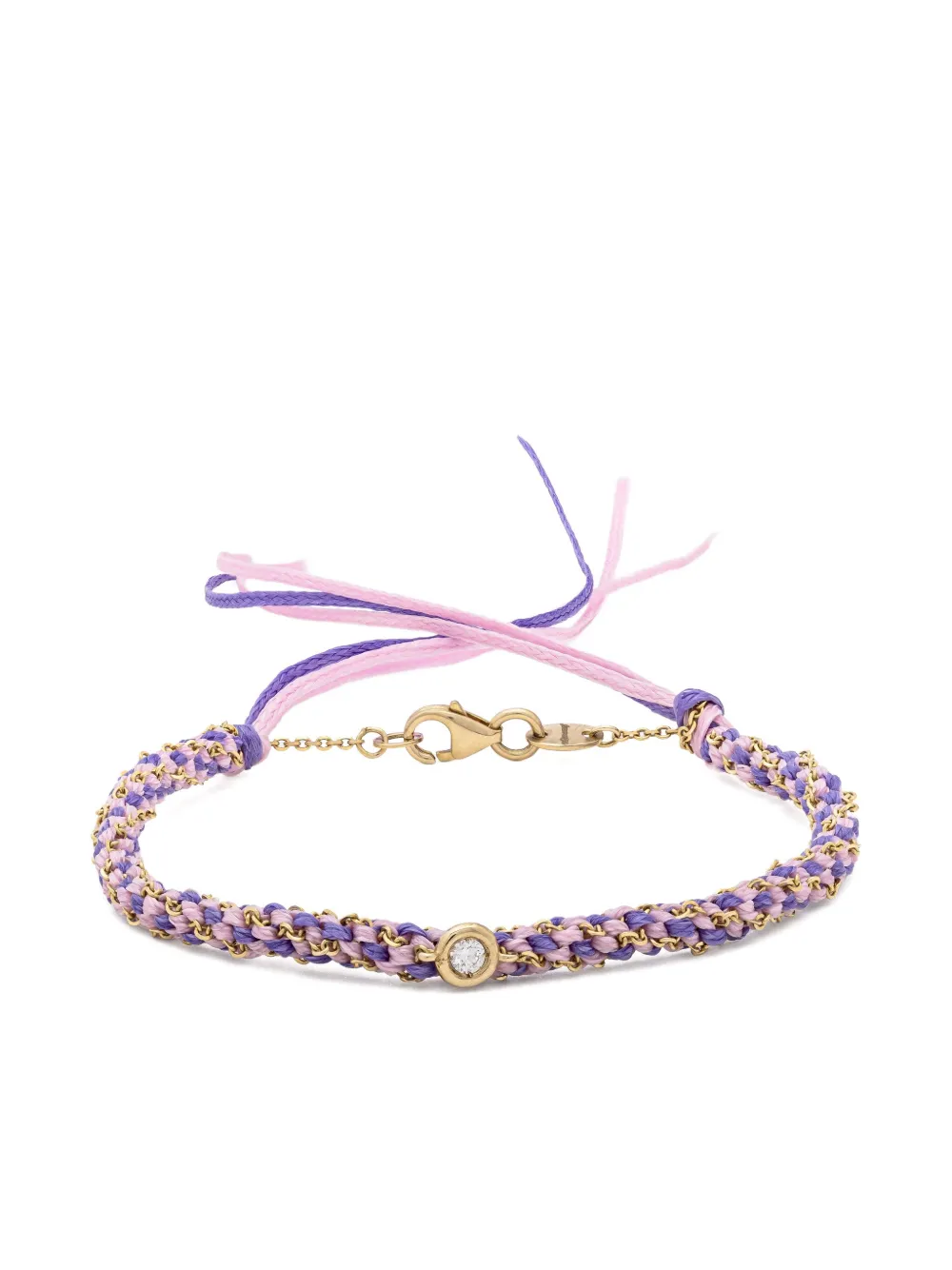 Lisa O 9K yellow gold Na Gioia diamond bracelet | Fine Jewelry | Image 2