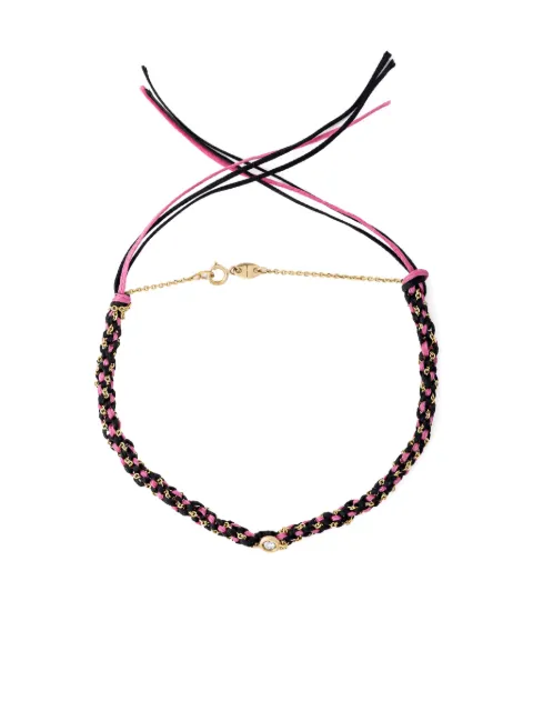 Lisa O 9K yellow gold Na Gioia diamond bracelet